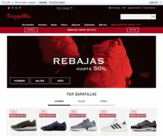 Maszapatillas.com(Tienda de Ropa Online) Screenshot