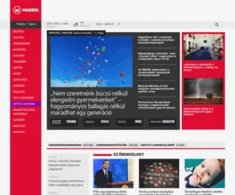 Maszol.ro(Új Magyar Szó online) Screenshot