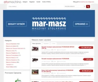 Maszyny.waw.pl(Mazowiecka Giełda Maszyn) Screenshot