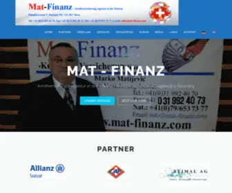 Mat-Finanz.com(Mat Finanz) Screenshot