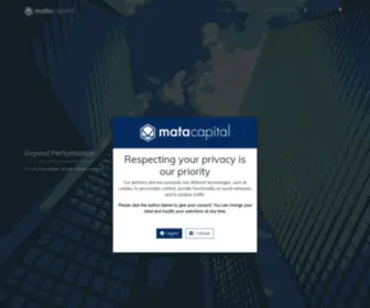 Matacapital.com(Mata Capital) Screenshot