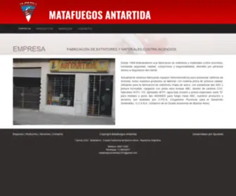 Matafuegosantartida.com.ar(Matafuegos Antartida) Screenshot