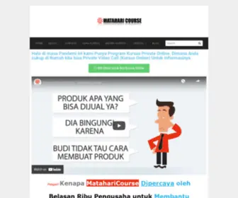 Mataharicourse.com(Kursus Home Industri) Screenshot