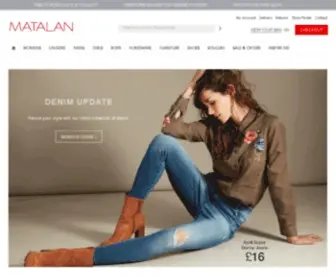 Matalan.com(Shop women's) Screenshot