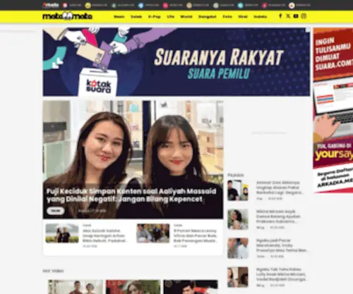 MataMata.com(Berita Gosip Artis Terkini Di Indonesia) Screenshot