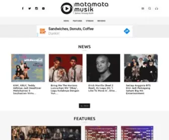 Matamatamusik.com(Berita Musik Terkini) Screenshot