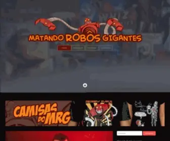 Matandorobosgigantes.com(Matando Robôs Gigantes) Screenshot