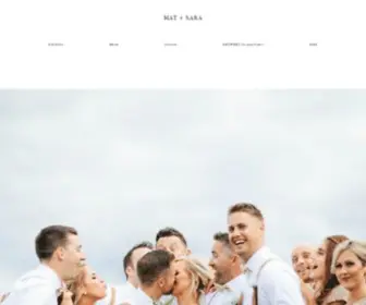 Matandsara.com(Cobourg Wedding Photographers Sara Tanner and Mat Manser) Screenshot