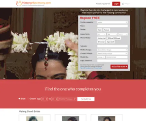 Matangshaadi.com(Matang Shaadi) Screenshot