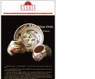 Mataortiz.com(Mata Ortiz Pottery) Screenshot