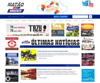 Mataourgente.com.br(Matão Urgente) Screenshot