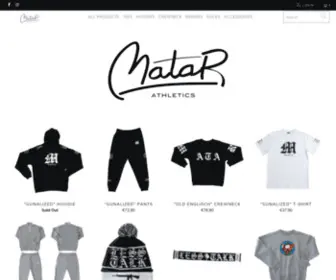 Matar-Athletics.com(Matar Athletics) Screenshot