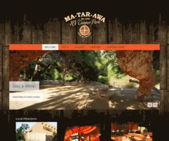 MatarawarvPark.com(RV and Camping Park) Screenshot