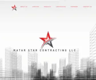 Matarstar.com(CONTRACTING LLC) Screenshot