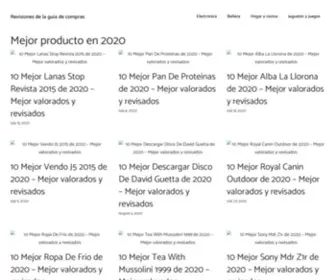 Matavenero.org(Revisiones de la guía de compras) Screenshot