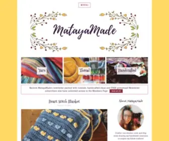 Matayamade.com(Home) Screenshot