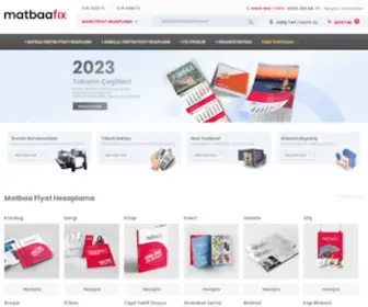 Matbaafix.com(Online Matbaa) Screenshot