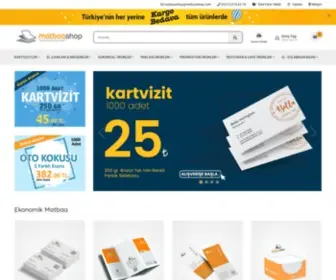 Matbaashop.com(Online Ekonomik Kaliteli Matbaa Bask) Screenshot