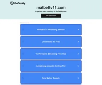 Matbettv11.com(Matbettv 11) Screenshot