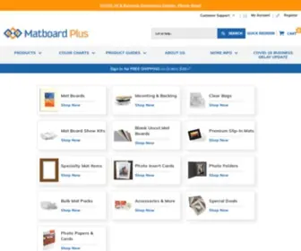 Matboardplus.com(Matboard Plus) Screenshot
