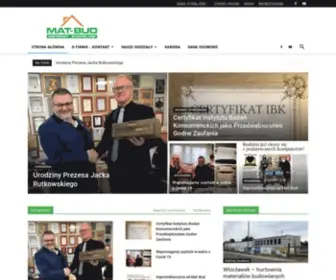Matbud-Torun.pl(Artykuły i materiały budowlane) Screenshot