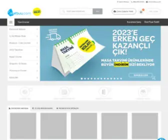 Matbuu.com(Türkiye'nin ilk ve en büyük online matbaası) Screenshot