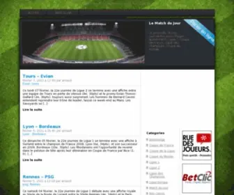 Match-DU-Jour.com(Serveur Dedibox en maintenance) Screenshot