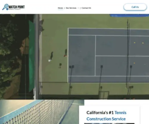 Match-Point-Tennis-Courts.com(Match Point Tennis Courts) Screenshot