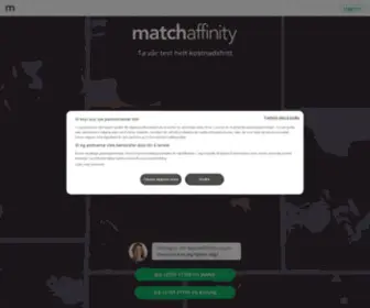 Matchaffinity.no(Finn kjærligheten ved hjelp av vår matchingtest) Screenshot