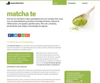 Matchate.es(Descubre los beneficios para la salud del té verde matcha en polvo) Screenshot