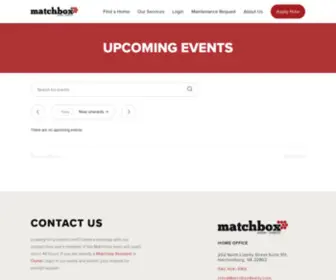 MatchboxDowntown.com(MatchboxDowntown) Screenshot