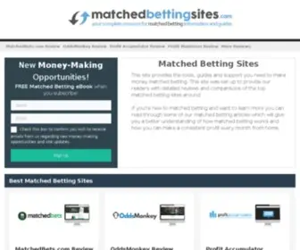 Matchedbettingsites.com Screenshot