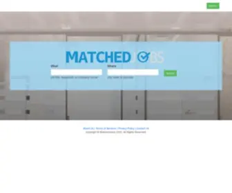 Matchedjobs.com(Matchedjobs) Screenshot