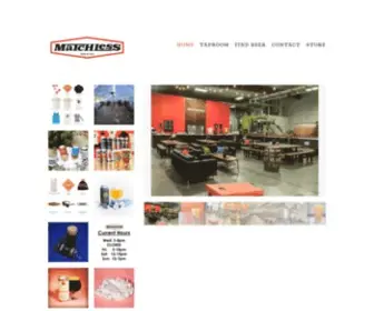 Matchlessbrewing.com(Matchless Brewing) Screenshot