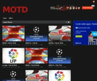 Matchofthedays.com(Match of the Days) Screenshot