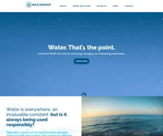 Matchpointinc.us(Water Loss & Infrastructure Management Solutions) Screenshot