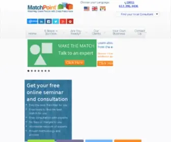 Matchpointnetwork.com(Matchpoint) Screenshot