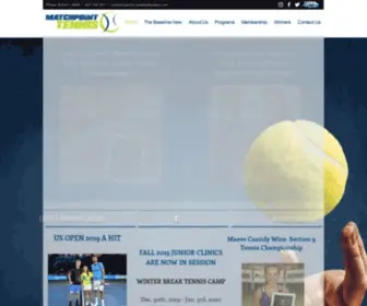 Matchpointsports.com(Matchpoint Sports) Screenshot