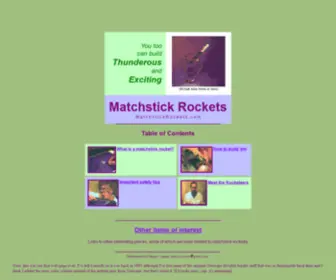 Matchstickrockets.com(Matchstick Rockets) Screenshot