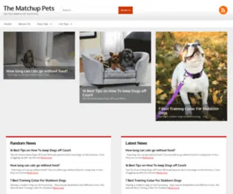 Matchuppets.com(Your Pet's Health) Screenshot