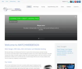 Matchwebdesign.com(Web design hull) Screenshot