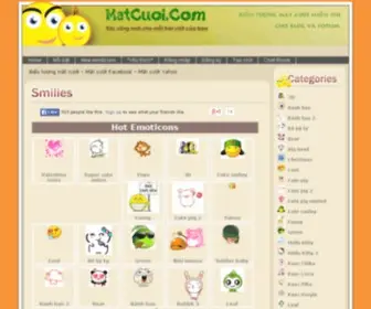 Matcuoi.com(Smiley icons) Screenshot
