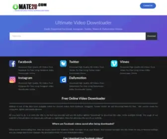 Mate2U.com(Downloader) Screenshot