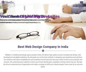 Matebiz.com(Best Web Design Company India) Screenshot