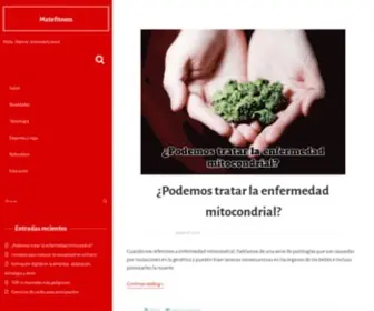 Matefitness.it(Mates, Deporte, actualidad y salud) Screenshot