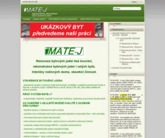 Matejka-Koupelny.cz(Koupelny Matějka MATE) Screenshot