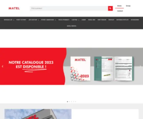 Matel.fr(MATEL GROUP France) Screenshot