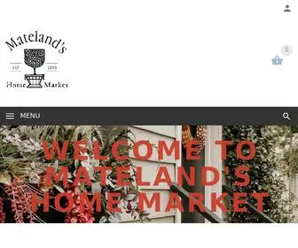 Matelands.com(The Standing Rabbit loves the places where traditions are made and life) Screenshot