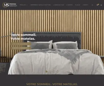 Matelasselection.com(Matelas Sélection) Screenshot