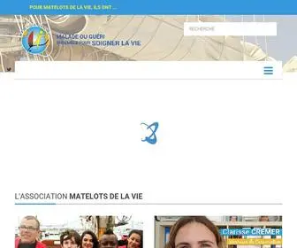 Matelots-Vie.com(Association Matelots de la Vie) Screenshot